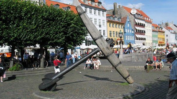 Якорь — памятник военным морякам в Копенгагене