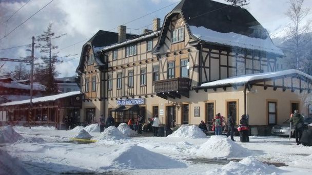 Старый Смоковец Станция горного трамвая в Высоких Татрах