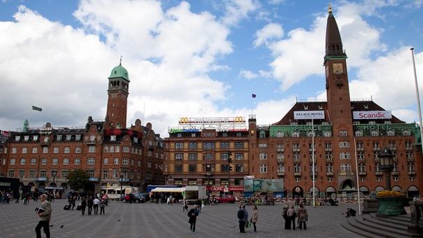 Центральная площадь Копенгагена