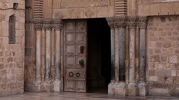 Колонна Святого Огня в Иерусалиме