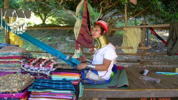 Деревня племени Карен в Паттайи