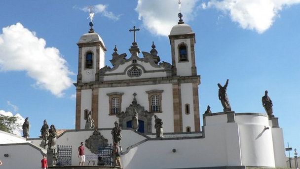 Святилище Bom Jesus в Минас-Жерайсе