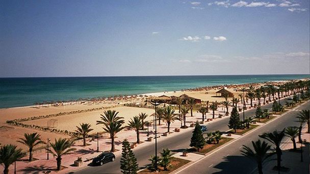 Пляж Ясмин в Хаммамете