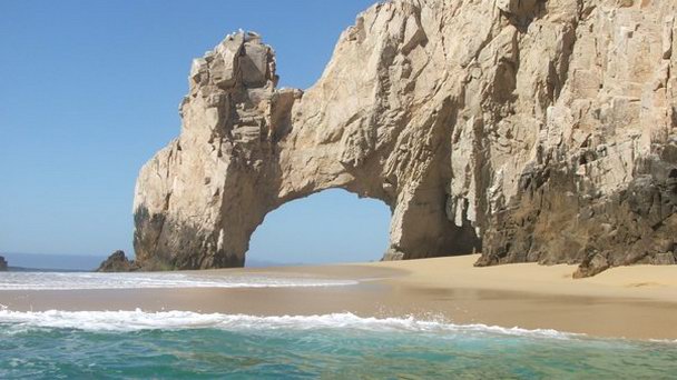 Мыс Bahia de Cabo San Lucas в Лос-Кабосе Мыс Bahia de Cabo San Lucas в Лос-Кабосе