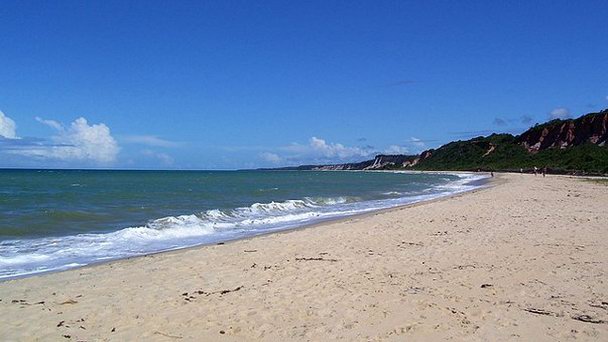 Пляж Curuipe в Порту Сегуру