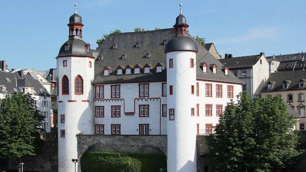 Старый замок Кобленца в Рейнланд-Пфальце