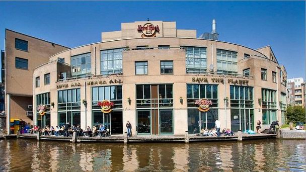 Ресторан Hard Rock Cafe в Амстердаме