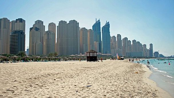 Бесплатный пляж Джумейра опен в Дубае