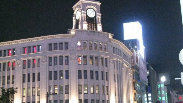 Башня Гинза Вако в Токио