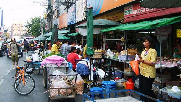 Рынок Banglamphu в Бангкоке