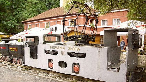 Золотодобывающая шахта в Злоты-Сток в Силезском воеводстве