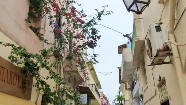 Улица Никифора Фоки на Острове Крит