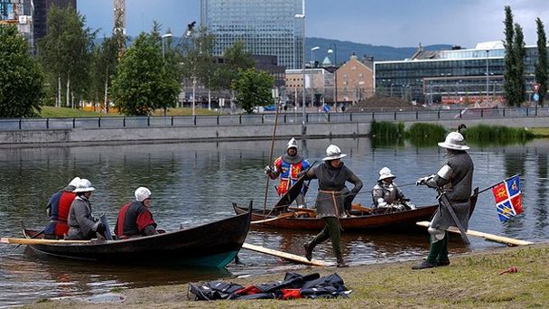 Средневековый парк Middelalderparken в Осло