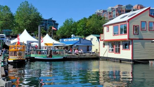 Рыбацкая пристань в Британской Колумбии