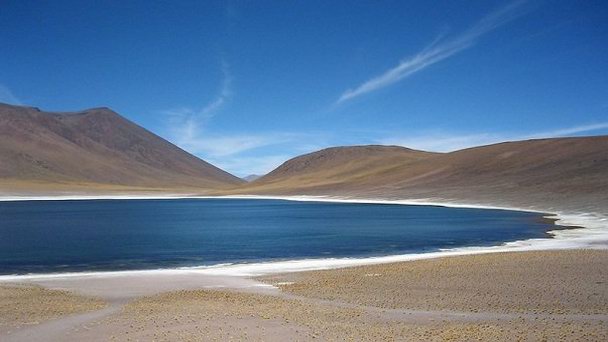 Лагуна Миньике в Сан-Педро-де-Атакаме