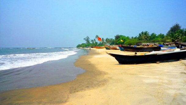 Пляж Морджим в Гоа