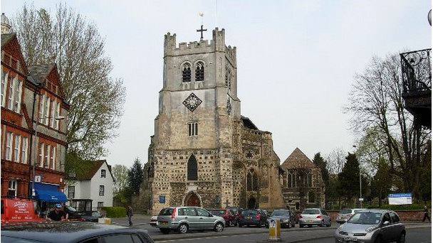 Церковь аббатства Волтхем в Англии