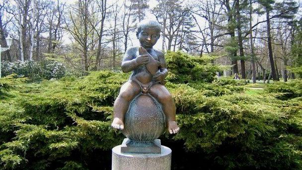 Скульптура Франтишека в Франтишковых Лазне