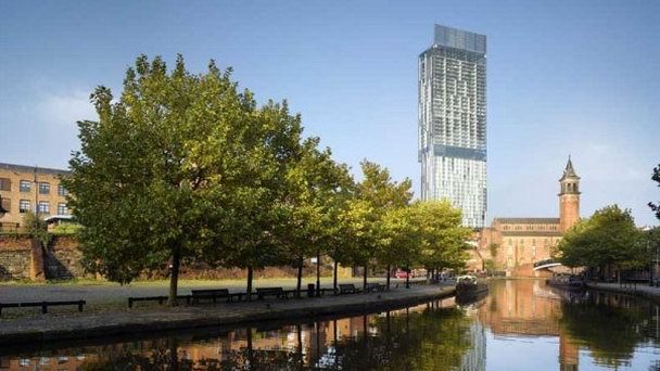 Небоскреб Beetham Tower в Англии
