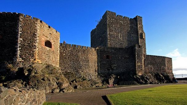 Замок Каррикфергус в Северной Ирландии