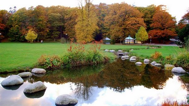 Парк Слотскоген в Гетеборге Парк Слотскоген в Гетеборге