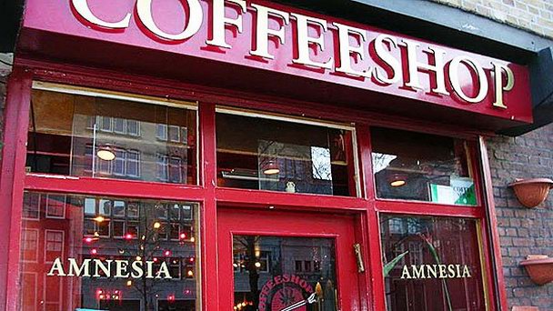 Кофешоп Amnesia в Амстердаме