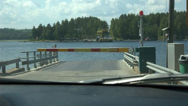 Паромная переправа Векарансалми в Сайме Паромная переправа Векарансалми в Сайме