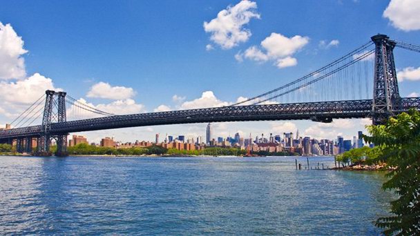 Вильямсбургский мост в Нью-Йорке