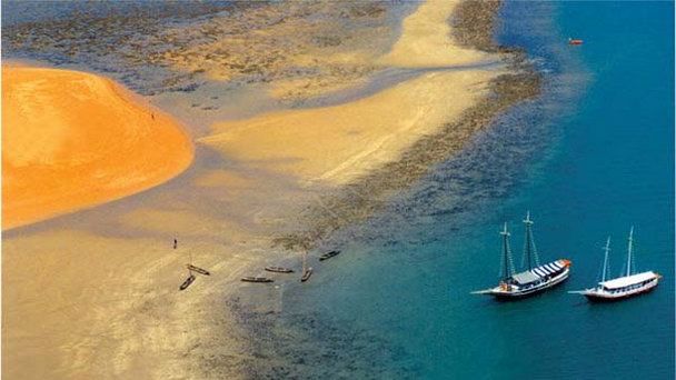 Морской парк Coroa Alta в Баии