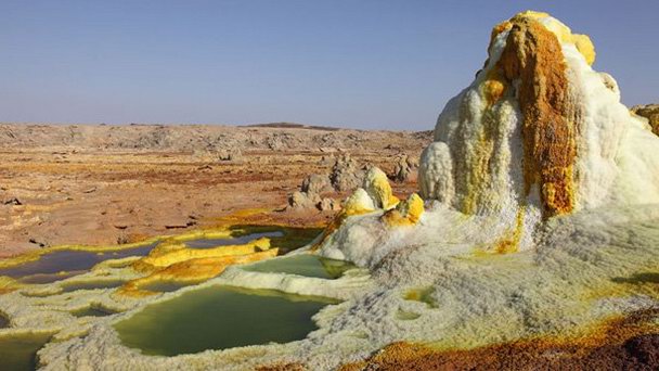 Вулкан Даллол в Аддис-Абебе Вулкан Даллол в Аддис-Абебе