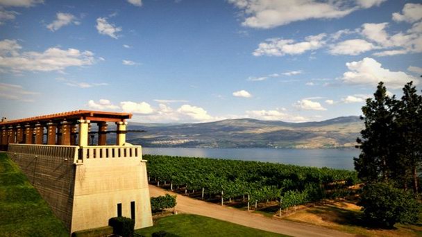 Винный завод и виноградники Kalala Organic Estate в Британской Колумбии