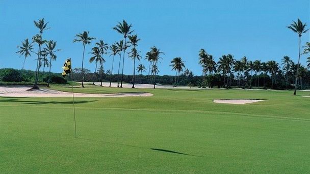 Поле для гольфа Comandatuba Ocean в Баии