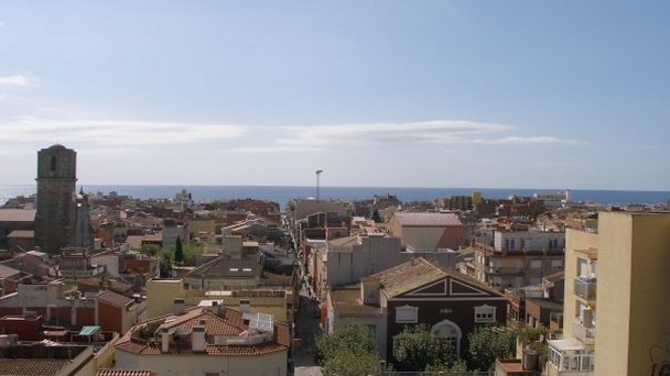 Городок Мальграт де Мар в Барселоне