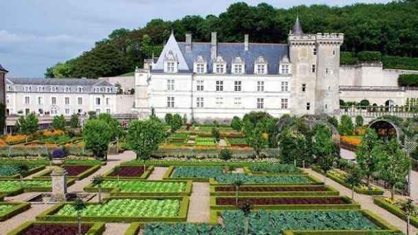 Замок Вилландри в Долине Луары