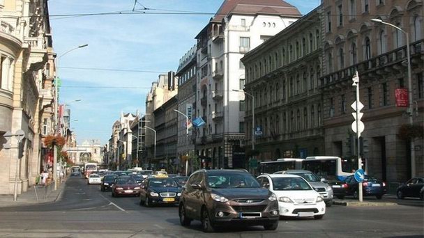 Улица Ракоци в Будапеште