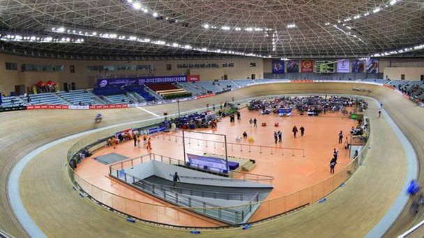 Велокомплекс Лаошань в Пекине Велокомплекс Лаошань в Пекине