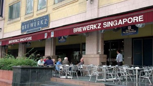 Ресторан Brewerkz в Сингапуре