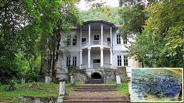 Форелевое хозяйство в с. Отхара в Гудауте