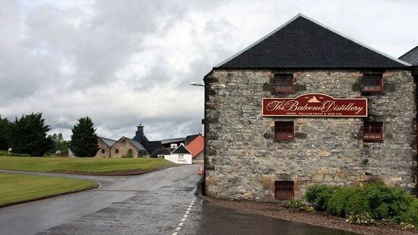 Вискокурня Balvenie в Шотландии Вискокурня Balvenie в Шотландии