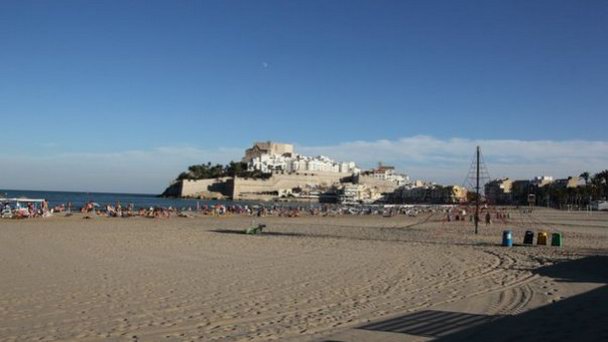 Пляжи города Пенискола в Коста Дель Азаре