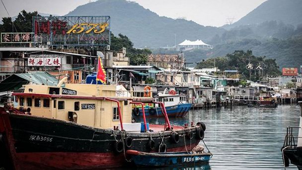 Рыбацкая деревня Леи Юе Мун в Гонконге