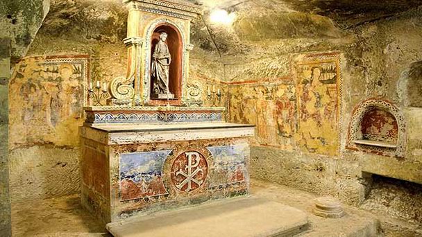 Мальтийские катакомбы в Мдине Мальтийские катакомбы в Мдине