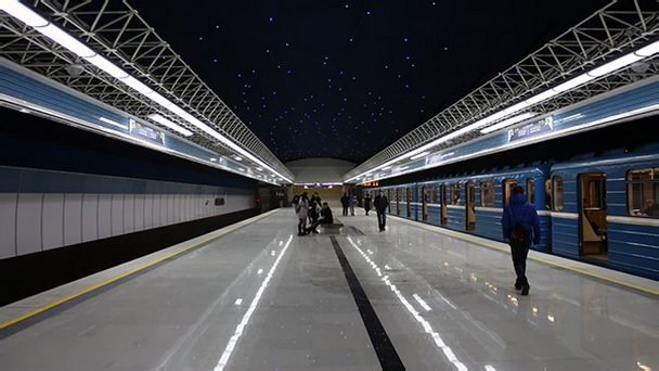 Станция метро Петровщина в Минске