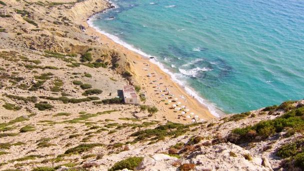 Красный пляж на Острове Крит