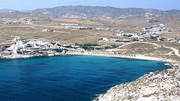 Пляж Паранга на Миконосе Пляж Паранга на Миконосе