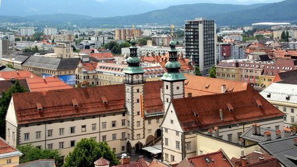 Здание Ландхауза в Каринтии Здание Ландхауза в Каринтии