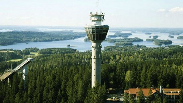 Городская башня Пуйо в Куопио