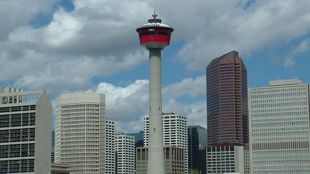 Башня Калгари в Альберте