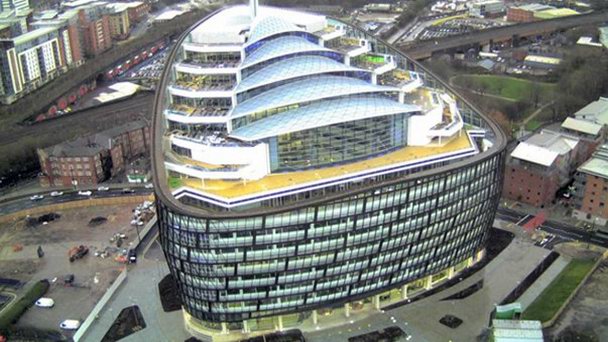 Здание One Angel Squere в Англии