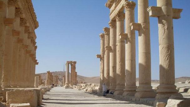 Улица Великая колоннада в Пальмире